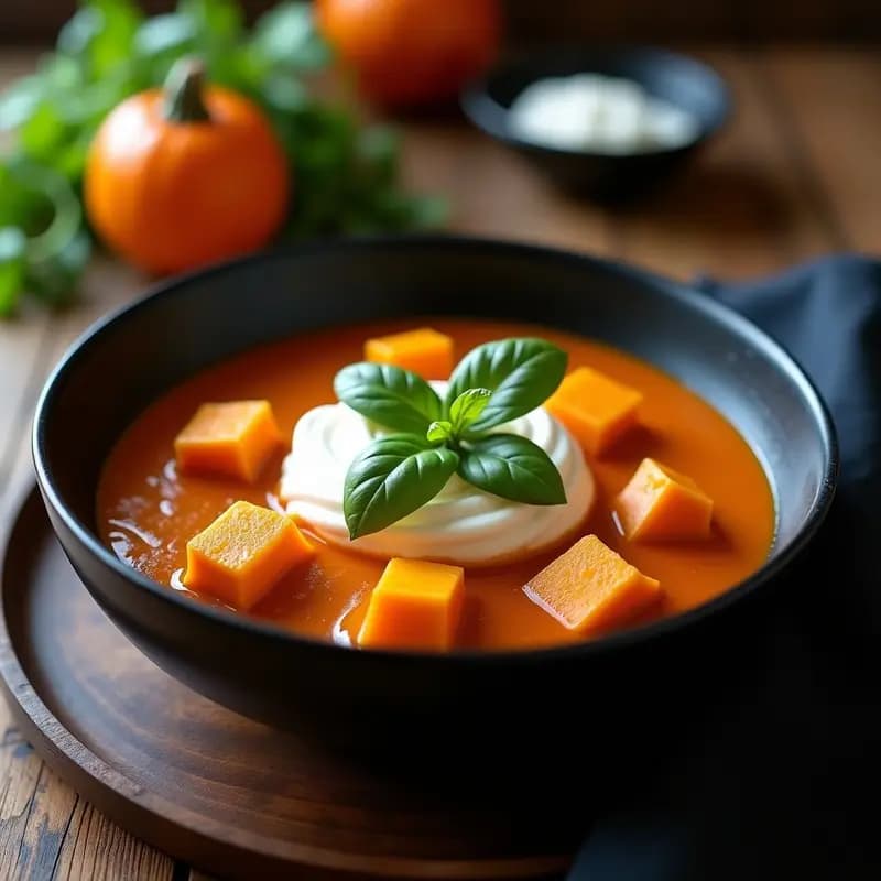 Curry Thai de Verniz con Leche Merengada: Receta exótica en 30 minutos