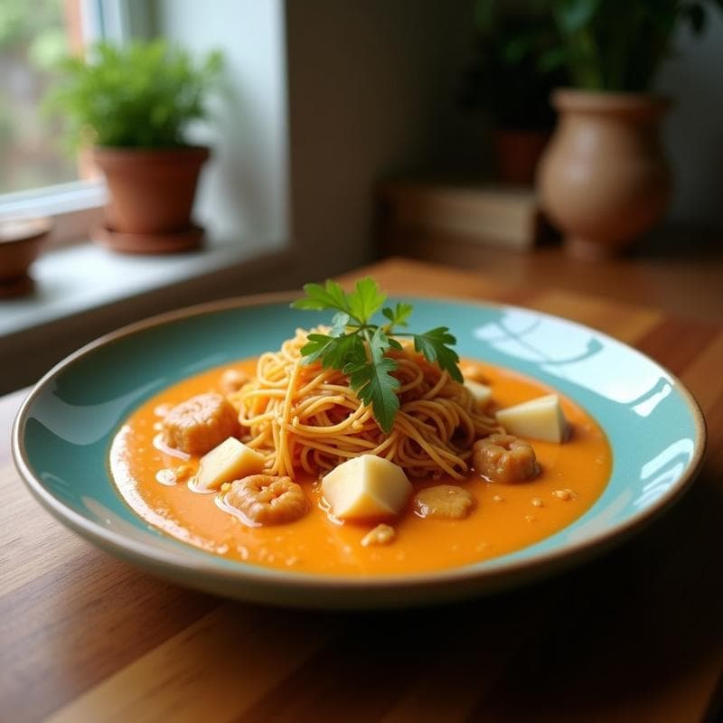 Curry Thai de Verniz de Coco: Receta Rápida en 20 Minutos con Toque Auténtico