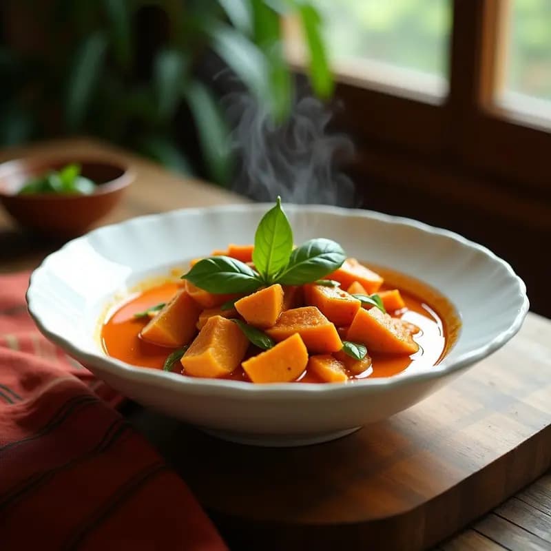 Curry Thai de Verniz: Receta Express en Airfryer con Toque Asiático Auténtico