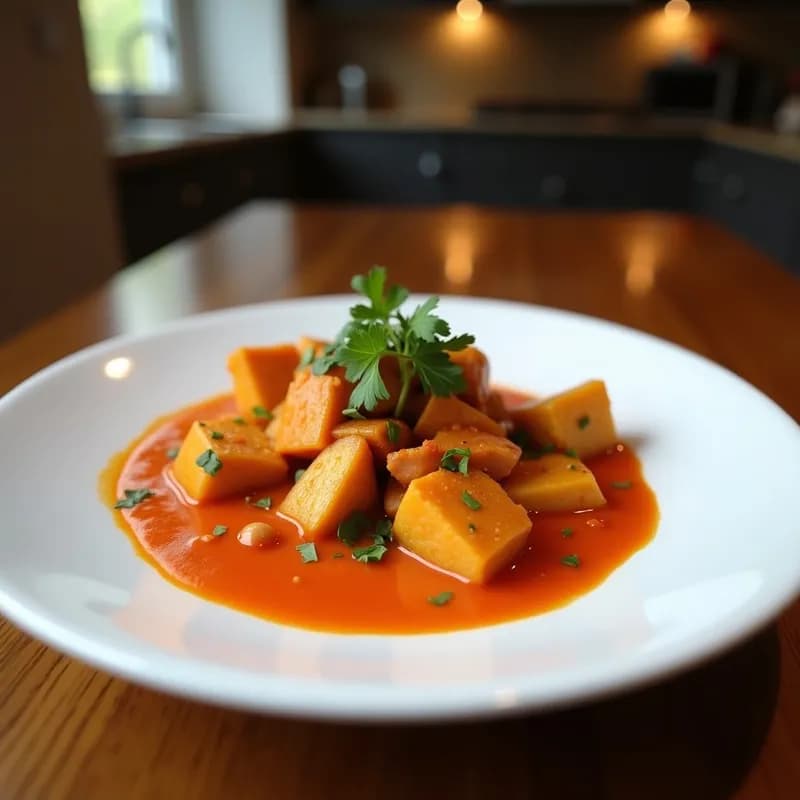 Curry Thai con Verniz Rojo: Receta en Airfryer Sin Remover y Ultra Cremoso
