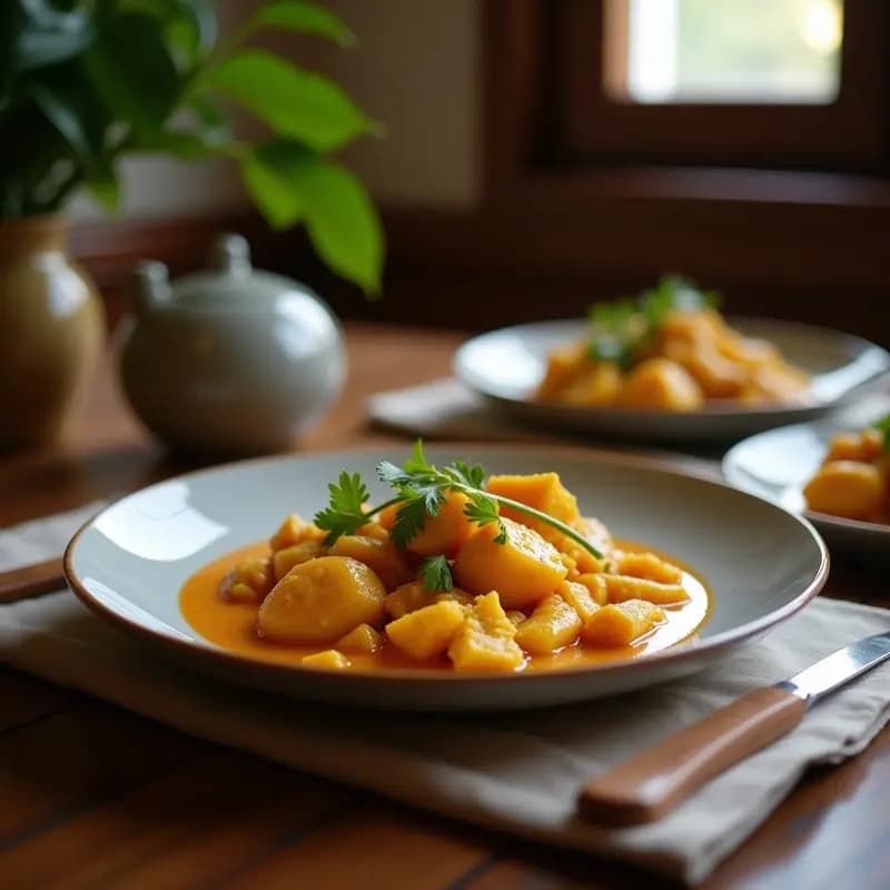 Curry Thai de Verniz: Receta de Verano Fresca y Aromática en 25 Minutos