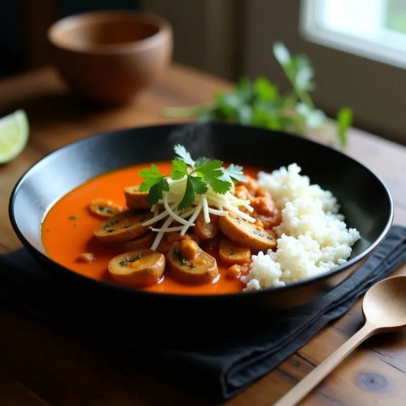 Curry Thai de Verniza: Receta Vegana Rápida y Alta en Proteína