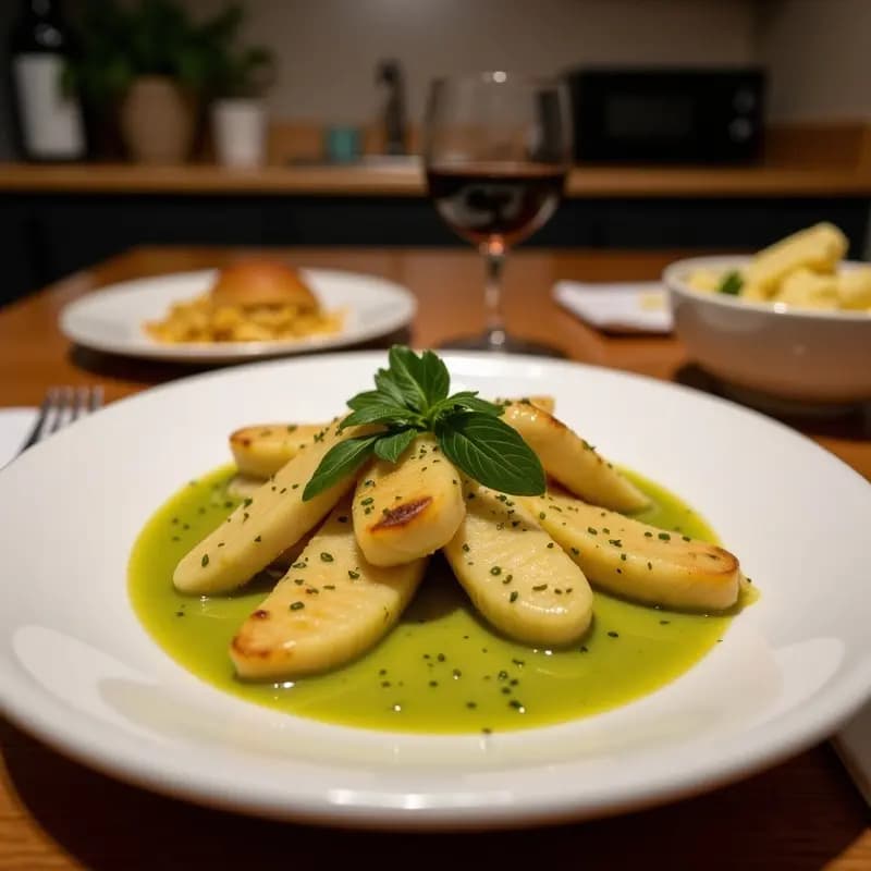 Curry Verde de Pescado Blanco y Espárragos Trinchados: Receta Tailandesa en 30 Minutos