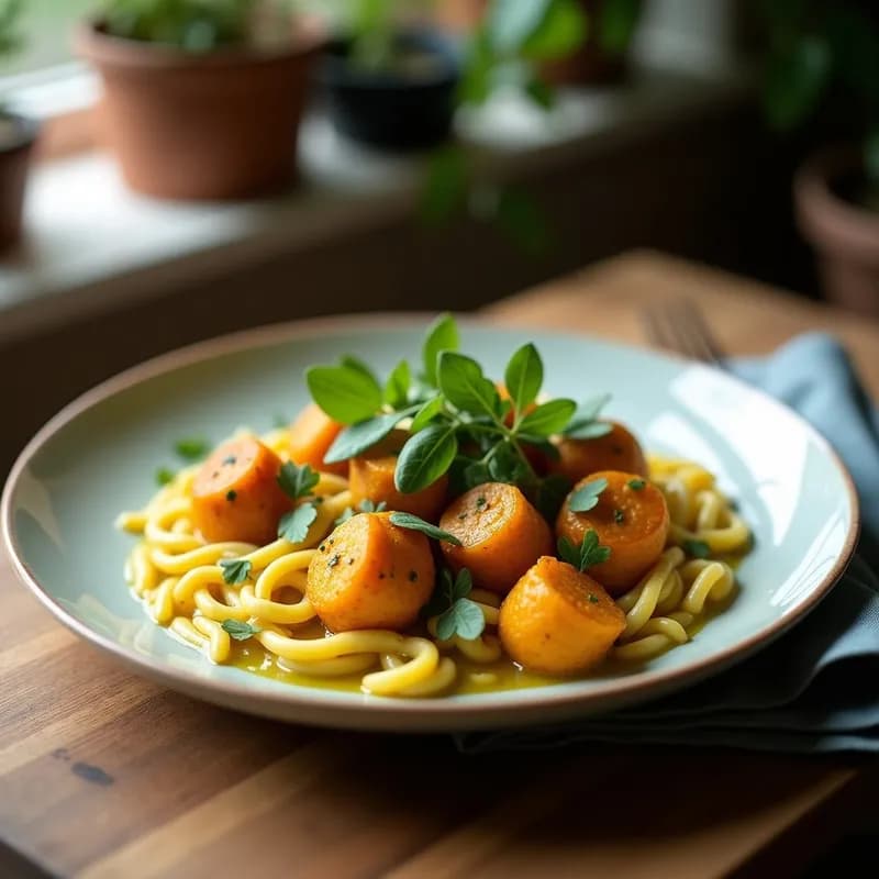 Curry Verde Tailandés con Jackfruit: Receta Vegana en Airfryer y Ultra Sabrosa