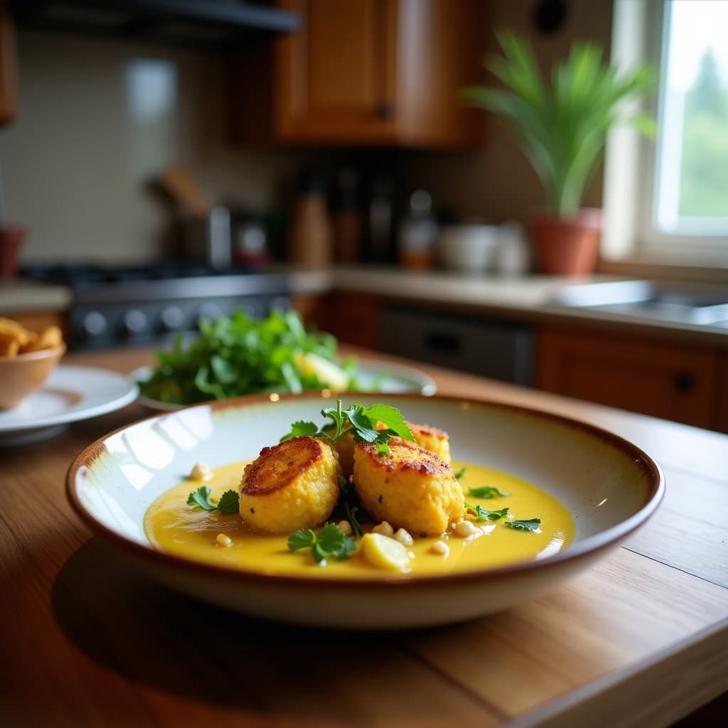 Curry Verde Tailandés con Jengibre: Receta en Airfryer y Sin Cocción Larga