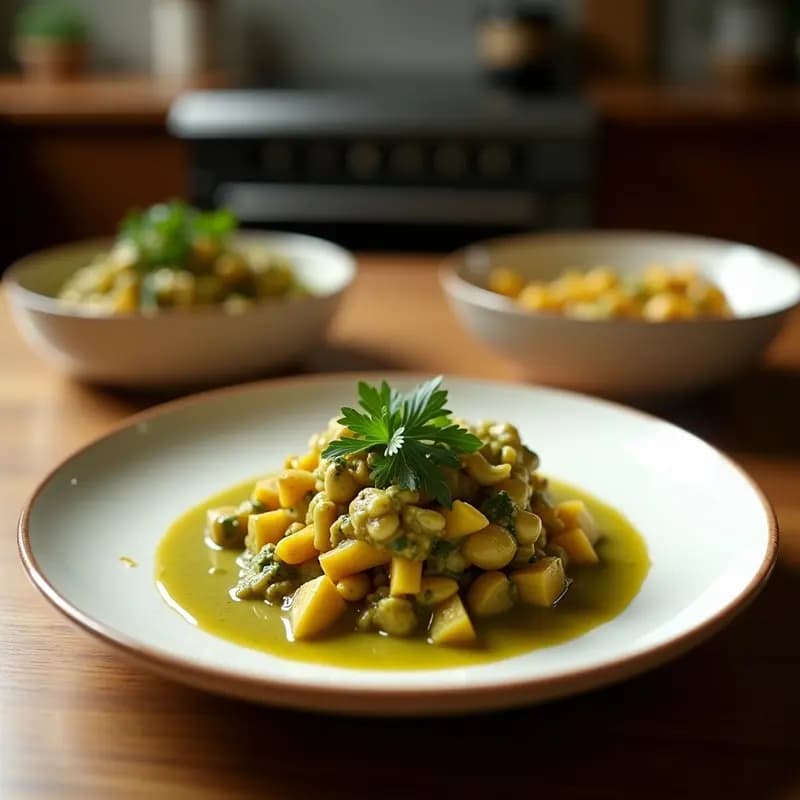 Curry Verde Tailandés: Receta en Olla Lenta sin Complicaciones y con Toque Auténtico