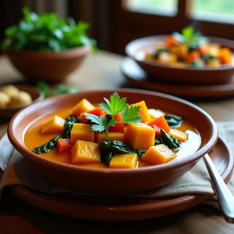 Curry de Verduras y Tofu en Olla Lenta: Receta Vegana y Nutritiva en 4 horas