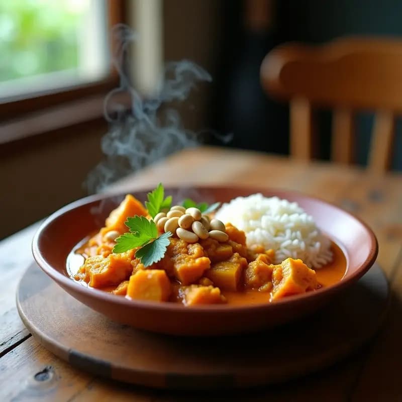 Curry de Jackfruit y Coliflor: Receta Vegana en Olla Lenta con Proteína Vegetal