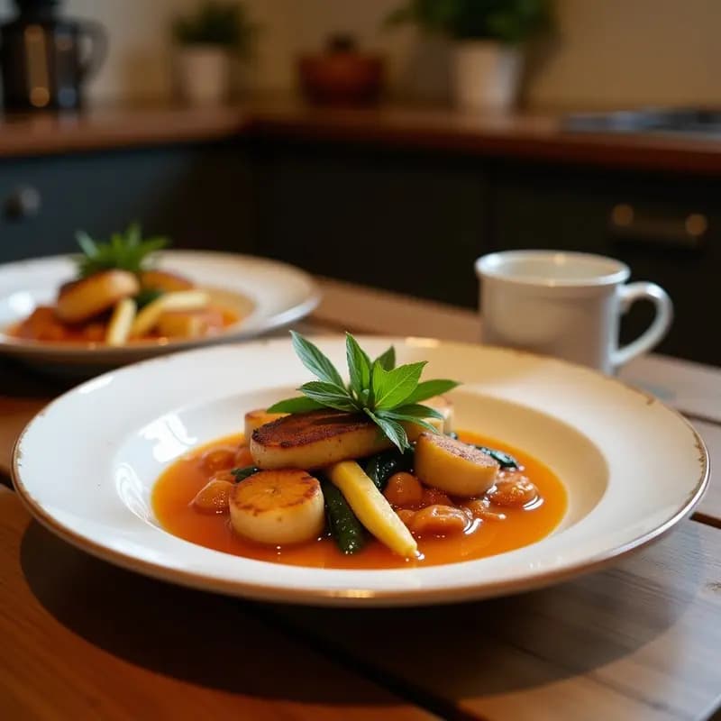 Cuscús con Cordero y Verduras al Vapor: Receta Marroquí en Olla Express Tradicional