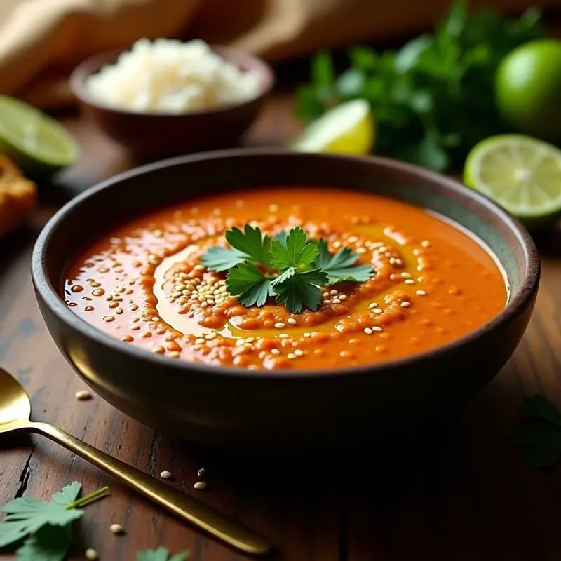 Dahl de Lentejas Rojas con Jengibre y Cúrcuma: Receta India Detox y Vegana