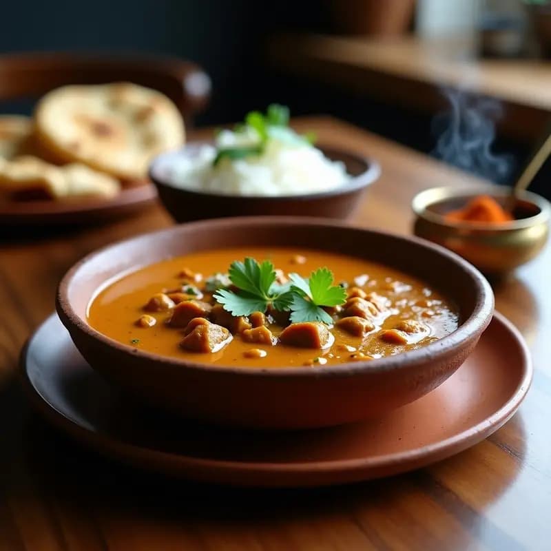 Dhal Makhani con Jackfruit: Receta India Vegana y Cremosa en Olla Exprés