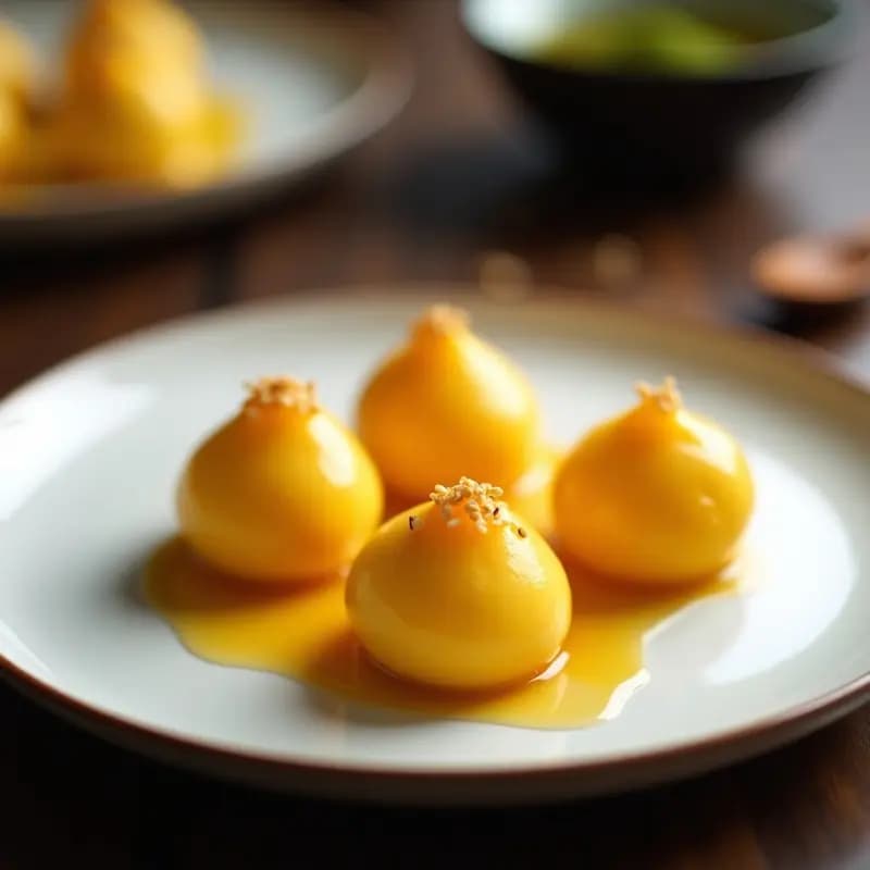 Dango de Cúrcuma y Miel: Postre Japonés Sin Gluten y Antiinflamatorio