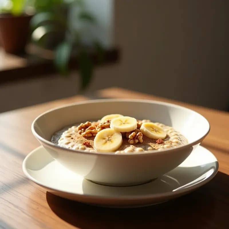 Desayuno de Avena con Polvo de Maca y Leche de Almendras: Receta Energética y Sin Lácteos