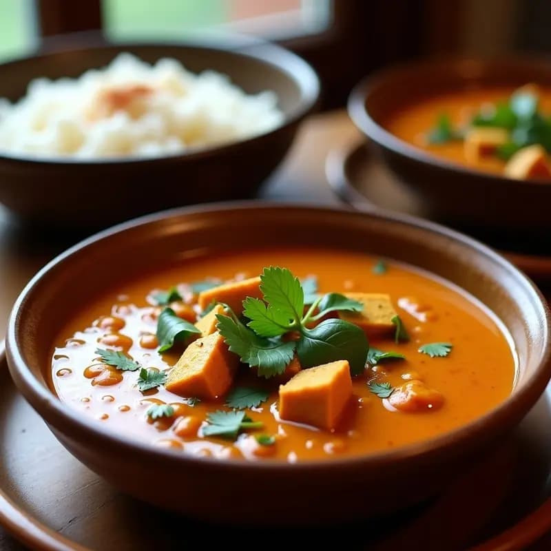 Dhal Makhani con Espinacas y Tofu: Receta India Vegetariana y Alta en Hierro en Thermomix