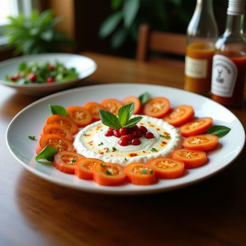 Dip de Berenjena Asada con Yogur Griego y Pimentón: Aperitivo Mediterráneo Sin Gluten