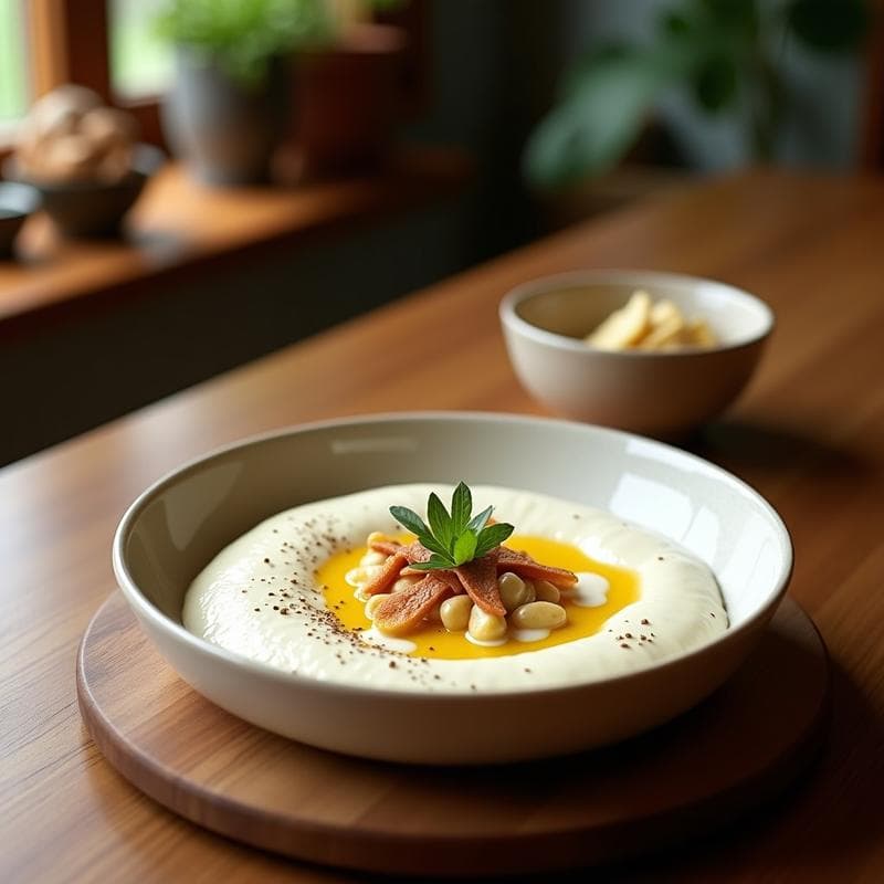 Dips de Yogur Griego con Miel y Zaatar: Aperitivo Mediterráneo con Toque Libanés