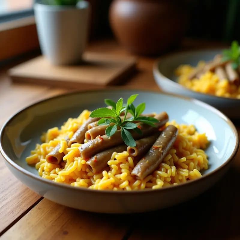 Dolma Armenio de Hojas de Parra con Arroz Rescatado y Limón Confitado: Receta Sin Desperdicio