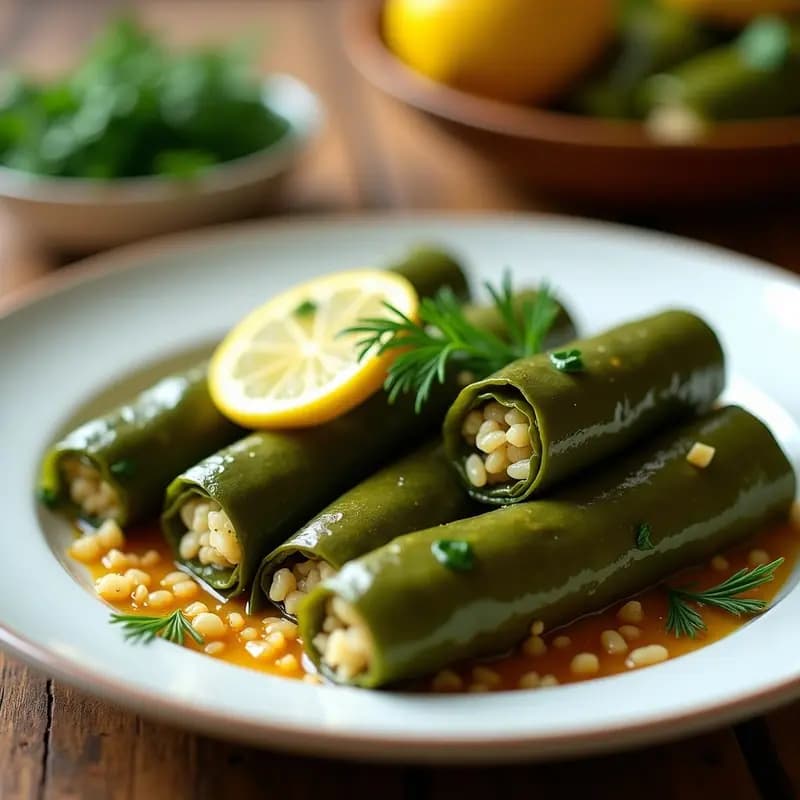 Dolmades de Espinacas y Arroz Basmati: Receta Griega en Airfryer y Sin Lactosa