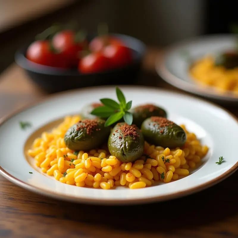 Dolmades Griegos de Hojas de Parra Rellenas de Arroz: Aperitivo Mediterráneo en 20 Minutos