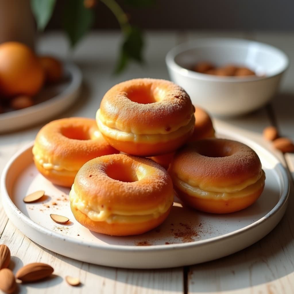 Donas de Boniato y Canela: Postre Sin Harina en Airfryer y Alta en Fibra
