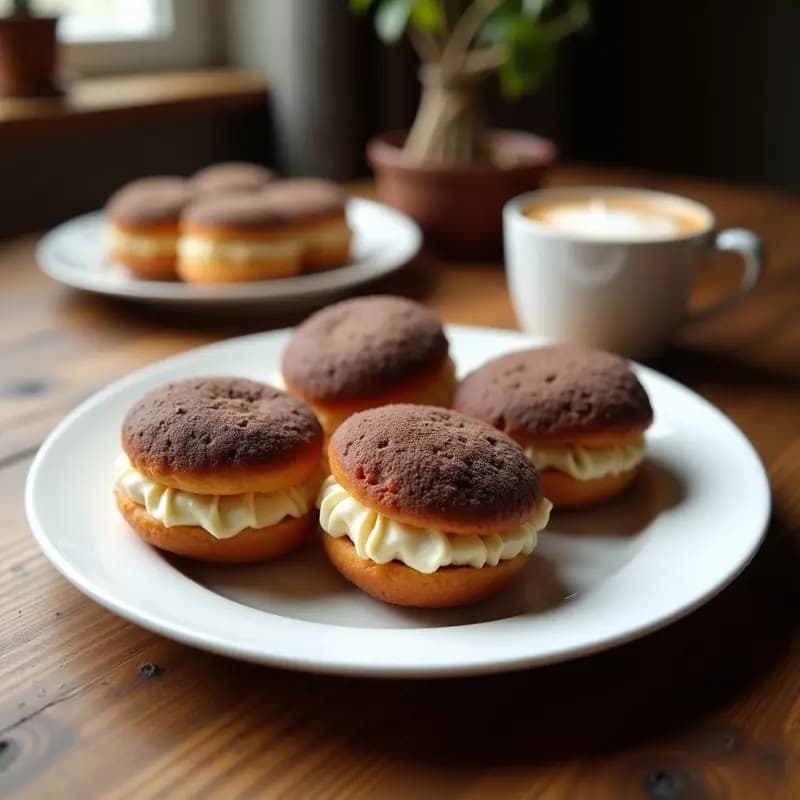Donas Rellenas de Crema de Cacahuete y Bañadas en Chocolate con Trozos de Galleta: Dulce Extremadamente Adictivo