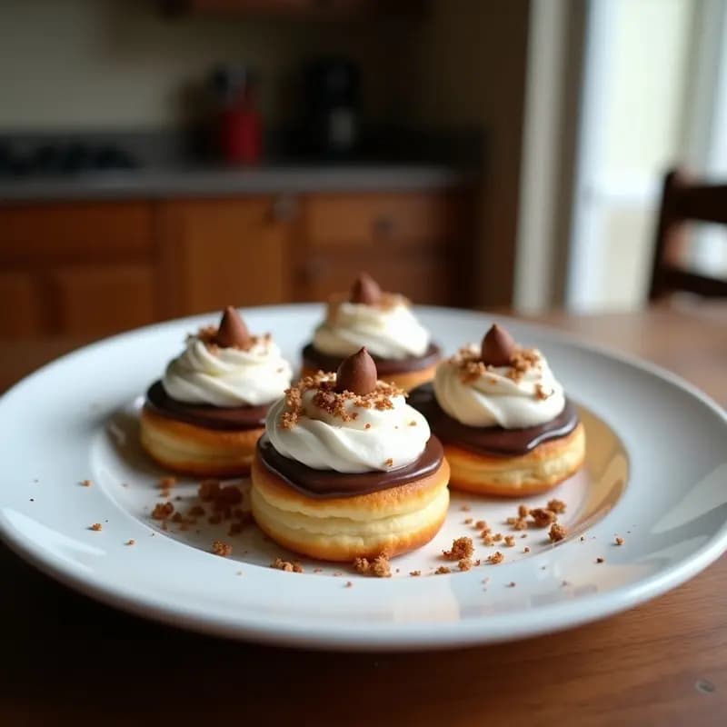 Donas Glaseadas con Toppings de Galleta Oreo y Virutas de Chocolate Blanco: Dulce Pecado