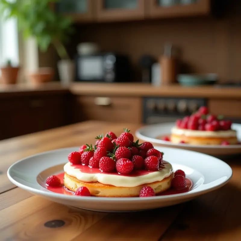 Donas Rellenas de Cheesecake: Fritas, Azucaradas y Con Corazón de Queso Crema y Frutos Rojos