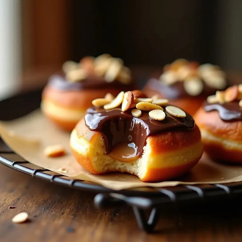 Donas Rellenas de Dulce de Leche y Bañadas en Chocolate: Postre Argentino que Te Volverá Loco