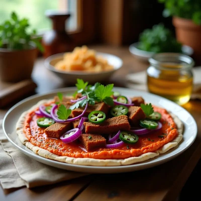 Däner Kebap Vegano con Seitan: Receta Alemana de Berlín en Pan de Pita