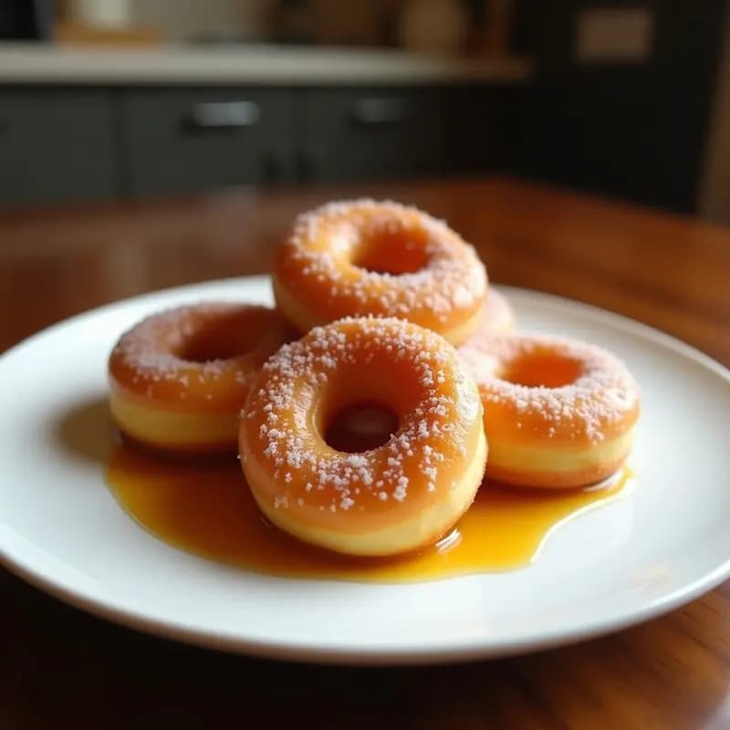 Donuts de Bacon y Arce: Glaze Dulce-Salado con Trozos de Bacon Crujiente