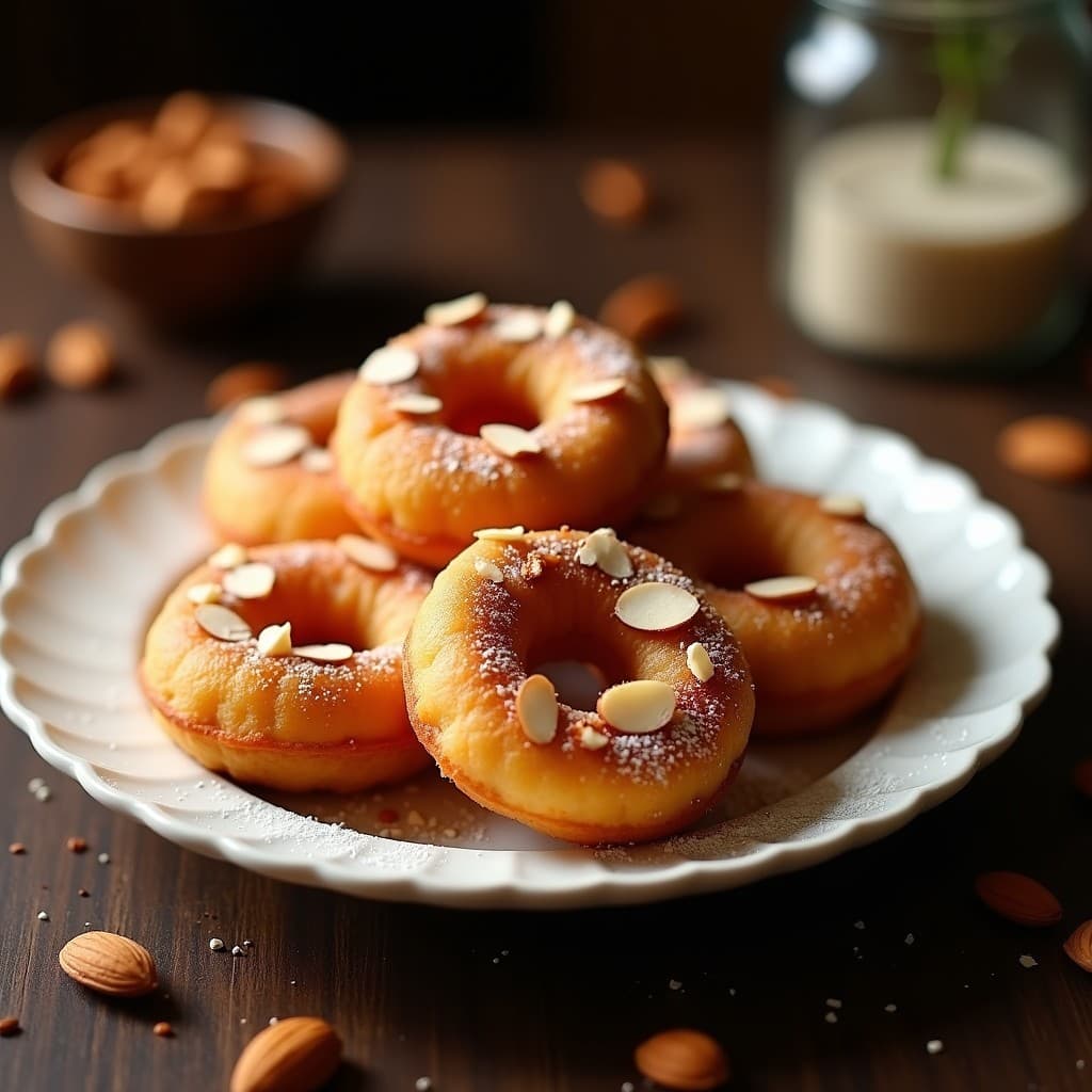 Donuts de Garbanzo y Especias Marroquíes: Receta en Airfryer Sin Harina y Crujientes