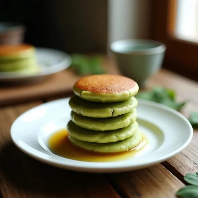Dorayaki de Matcha y Anko: Postre Japonés Tradicional Sin Horno