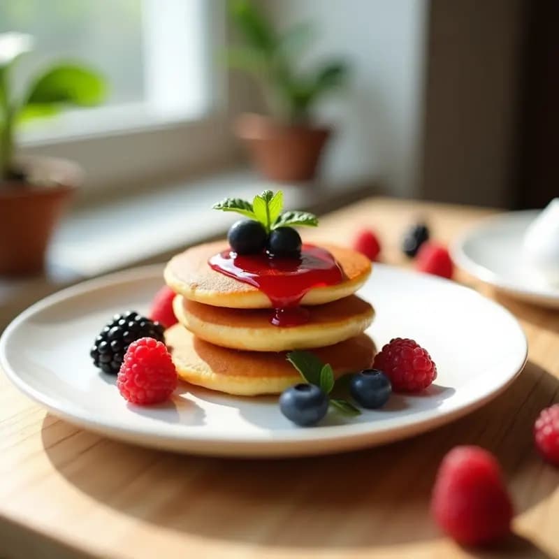 Dorayaki de Mermelada de Frutos Rojos: Postre Japonés Esponjoso y Sin Lactosa
