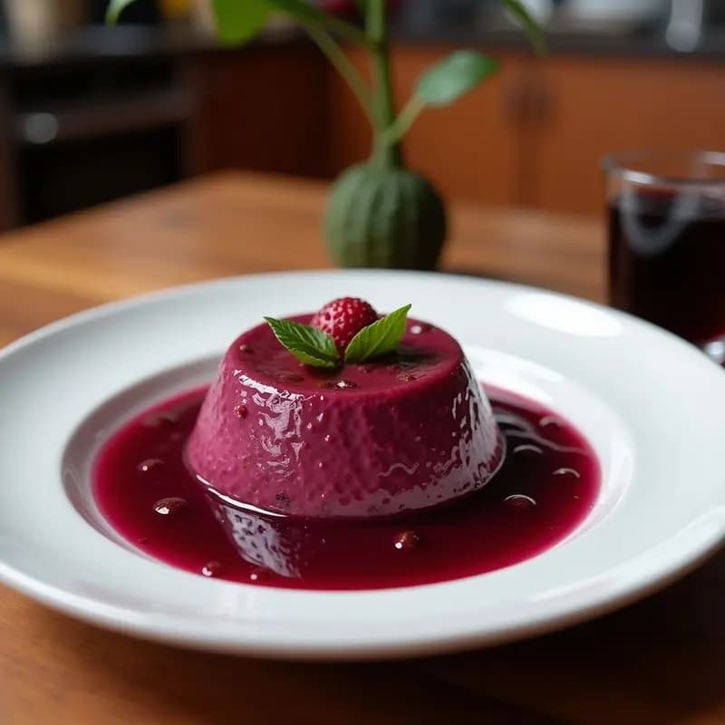 Dulce de Batata Morada con Leche Condensada: Postre Peruano Violeta y Cremoso