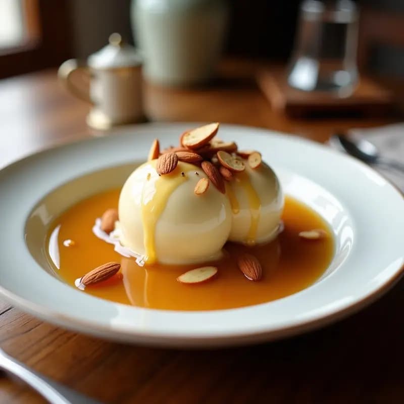 Dulce de Leche Argentino con helado de Vainilla: Postre Tradicional en 30 Minutos