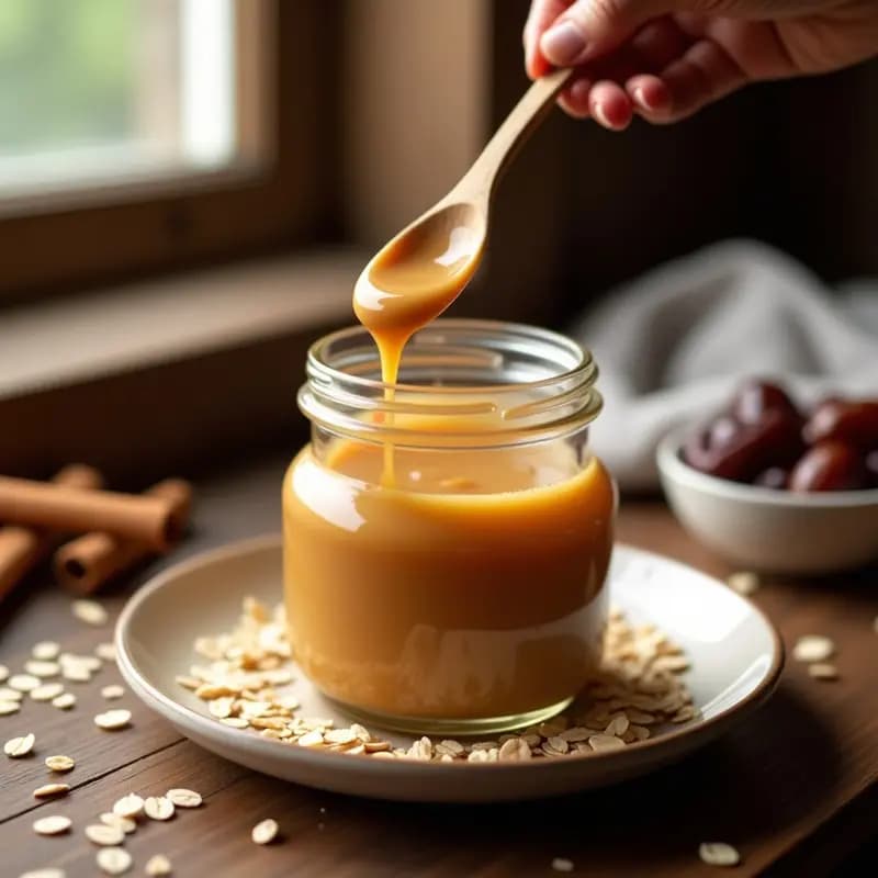 Dulce de Leche de Avena y Canela: Versión Vegana para Rellenos y Postres
