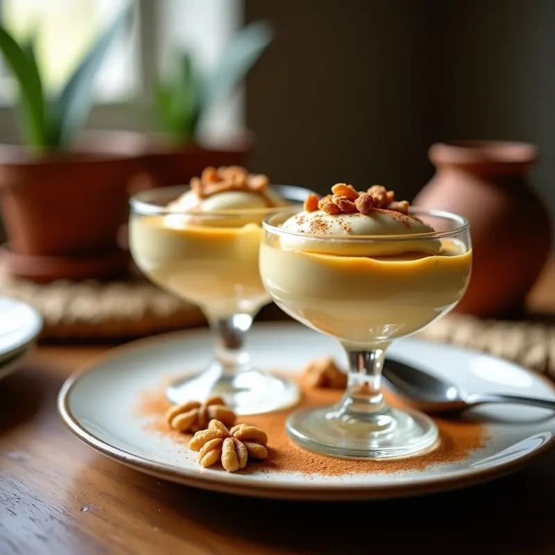 Dulce de Leche con Queso Mascarpone y Frutos Secos: Postre Argentino Keto