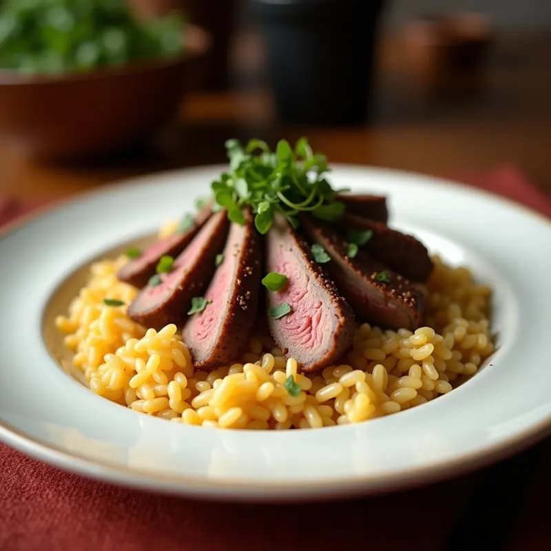 Dumo de Cordero con Arroz Basmati: Receta Afgana con Especias y Yogur de Coco