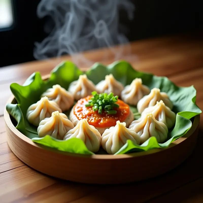 Dumplings de Cerdo y Kimchi al Vapor: Receta Coreana Picante en Thermomix