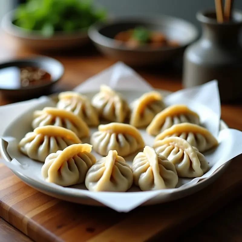 Dumplings Chinos de Cerdo y Repollo: Receta Casera y Congelable para Tupper