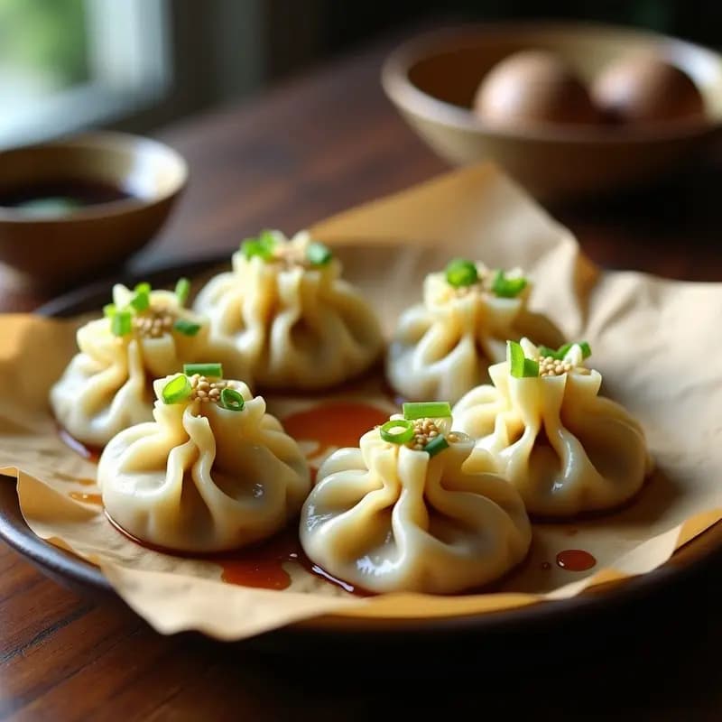 Dumplings de Jabalí y Repollo: Receta China Tradicional para Olla Express