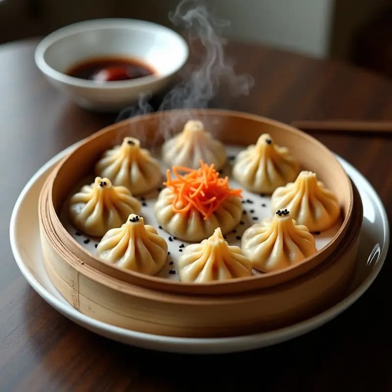 Dumplings Coreanos Kimchi Mandu: Receta Picante y Vegana en Vapor