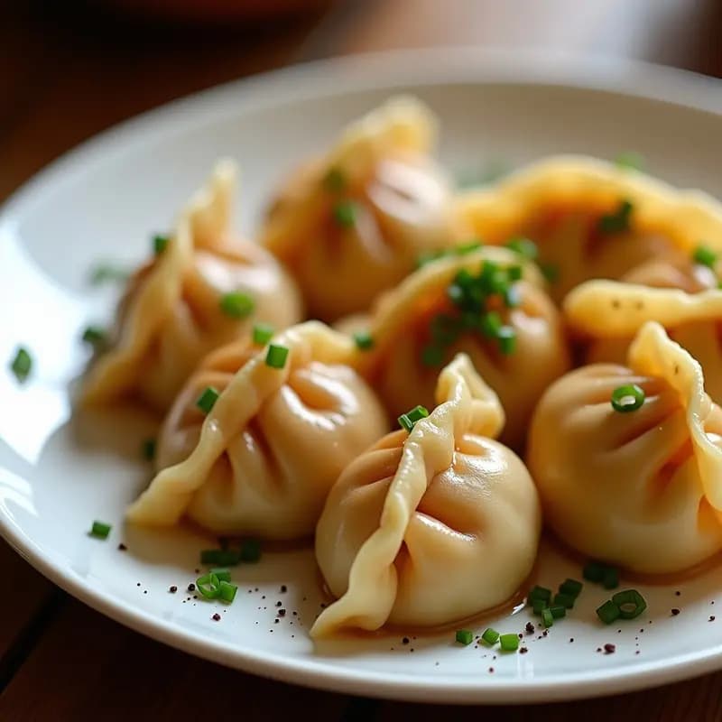 Dumplings Ucranianos de Patata y Cebolla: Receta Tradicional Vegana en Airfryer