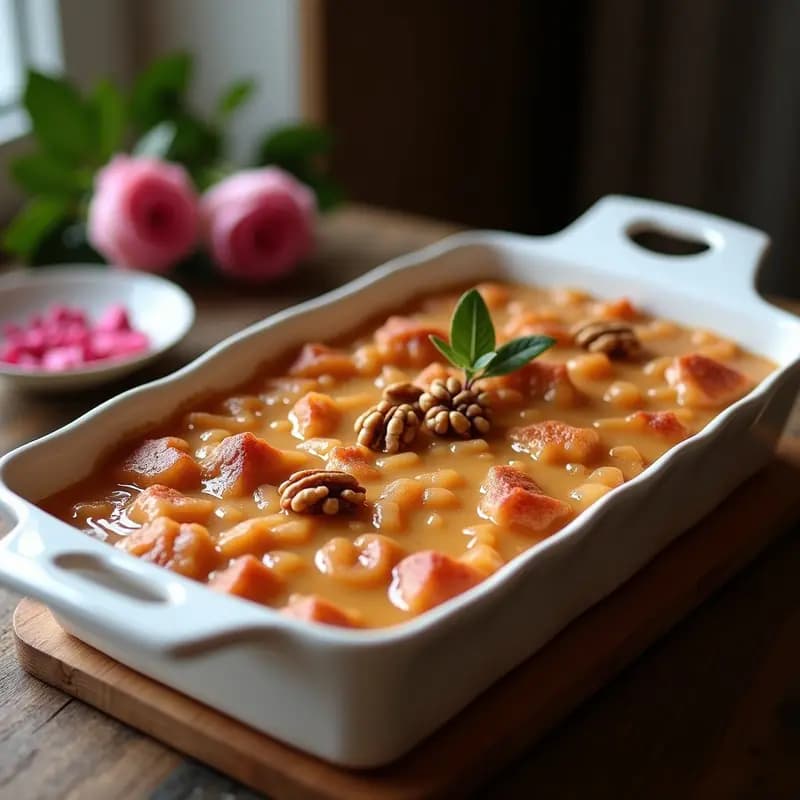 Ekmek Kadayıf con Siro de Rosa y Nueces: Postre Turco Sin Gluten y Sin Azúcar