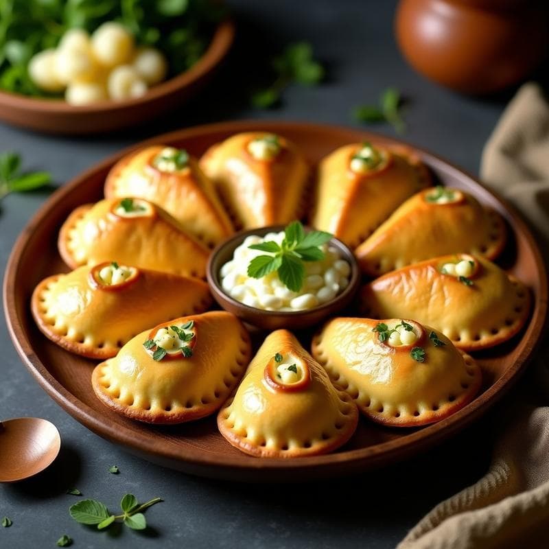 Empanadas de Maíz Azul y Queso de Hebra: Receta Sin Gluten en Thermomix con Sabor Mexicano