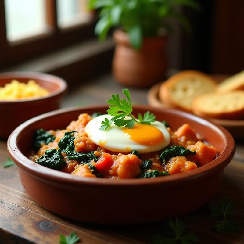 Emboscado de Pollo y Espinacas: Receta Paraguaya en Olla Exprés con Toque Tradicional