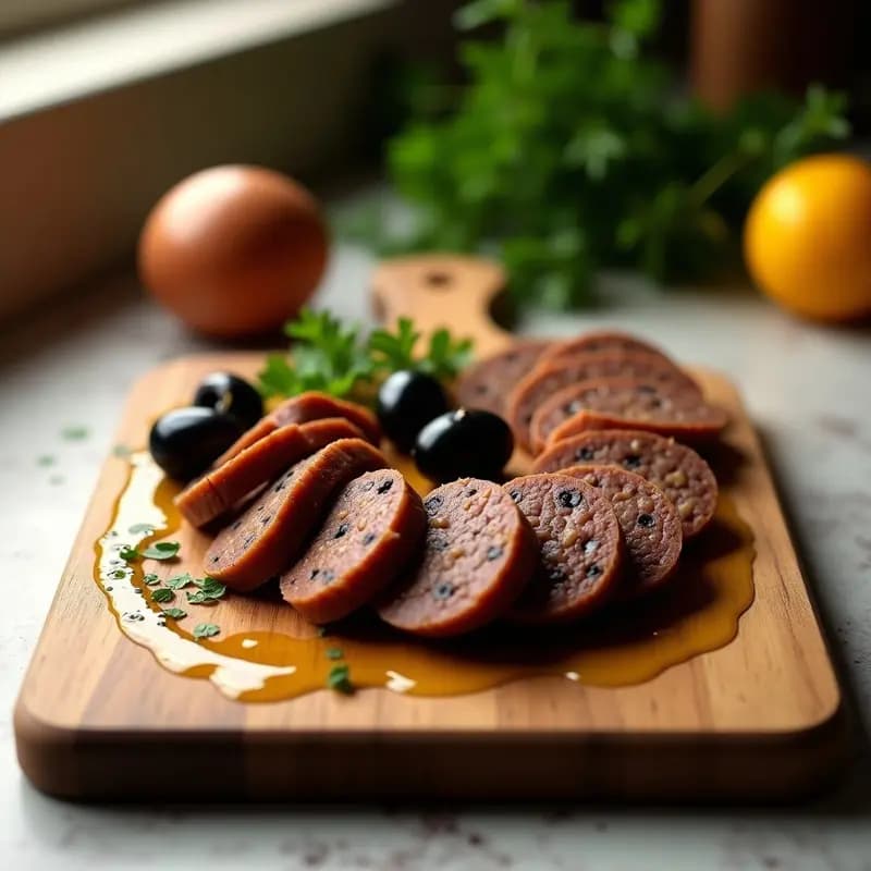 Embutido de Lentejas y Aceitunas Negras: Receta Vegana Española para Tupper
