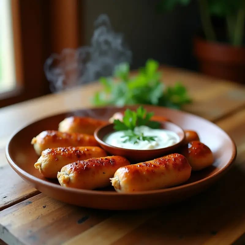 Embutido de Pollo y Especias Morunas: Receta Argentina en Olla Express para Tupper