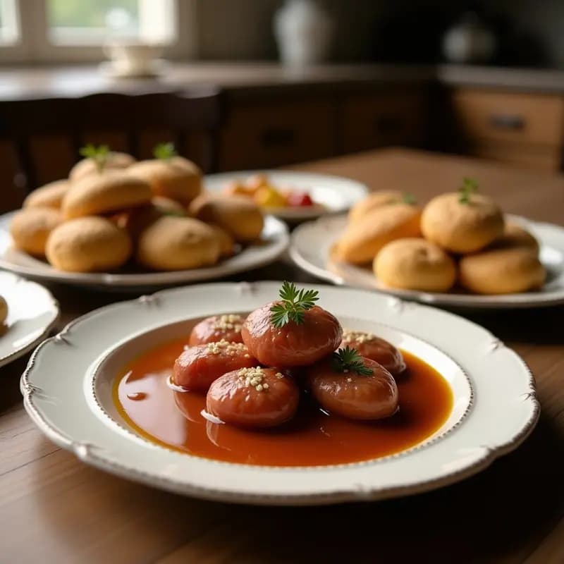Embutidos Ahumados con Pan de Molde Integral y Mostaza de Miel: Receta Alemana Rápida