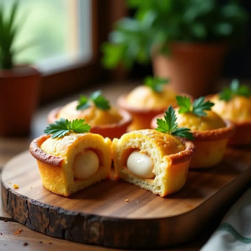 Empadas de Frango com Catupiry: Receta Brasilera de Tupper y Alta en Proteína